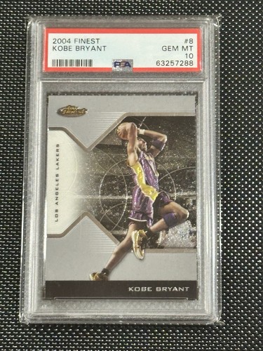 2004 topps finest kobe - topps,